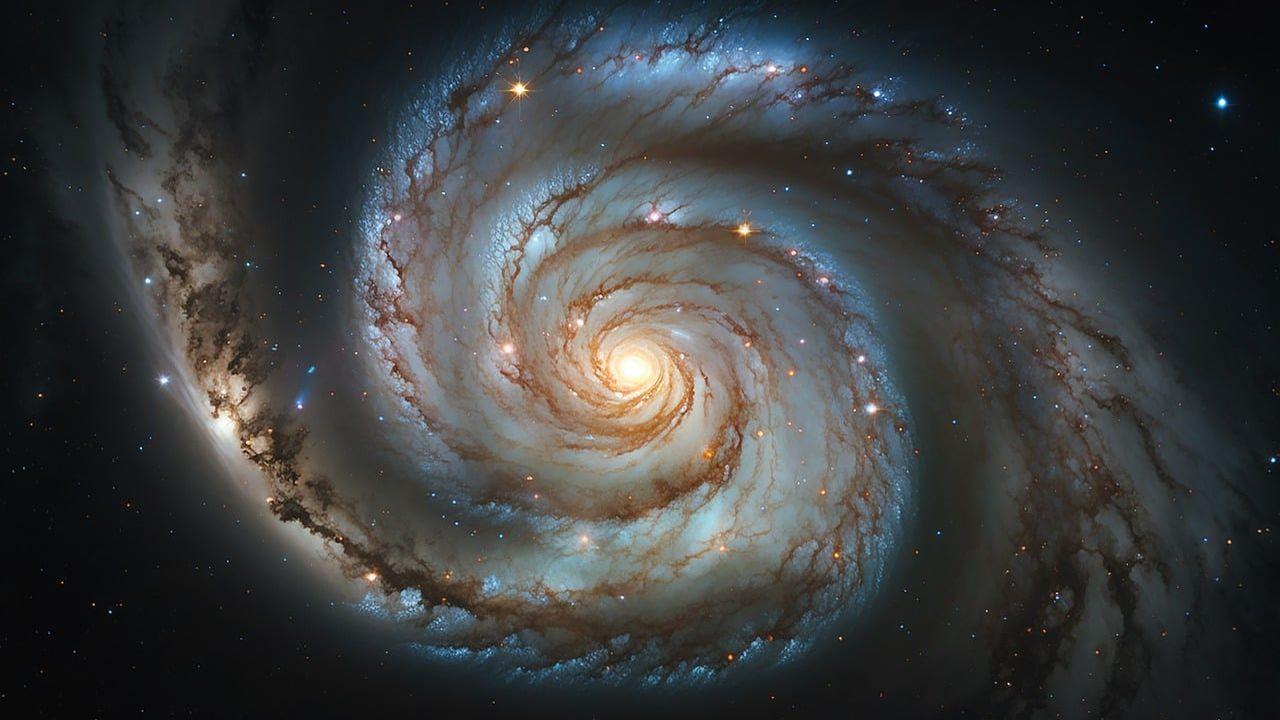 Representación de un agujero negro desarrollándose dentro de una estrella