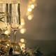 Copas de champán para celebrar el Año Nuevo