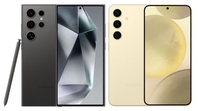 Dos de los modelos de Samsung Galaxy S24