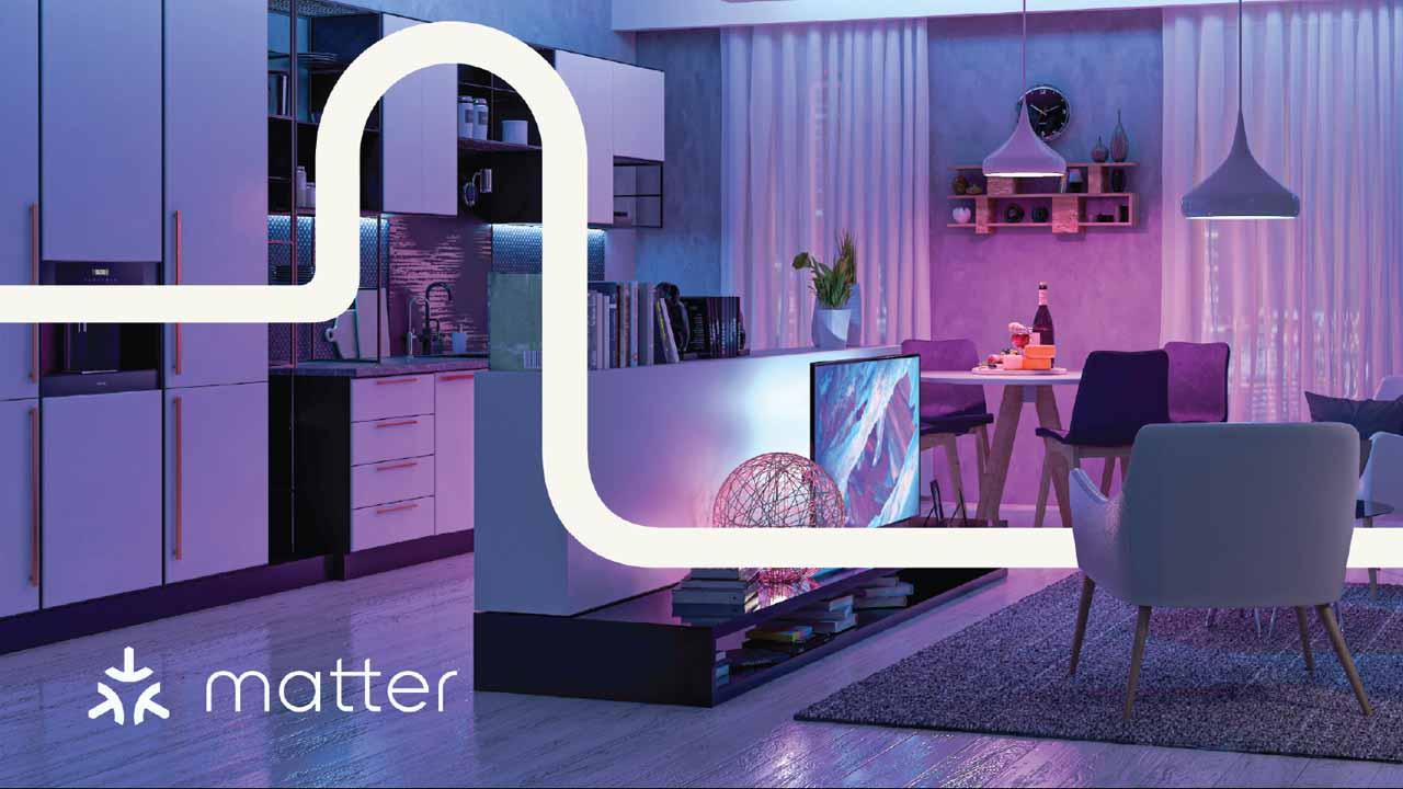 Sistema unificado de hogar conectado Matter
