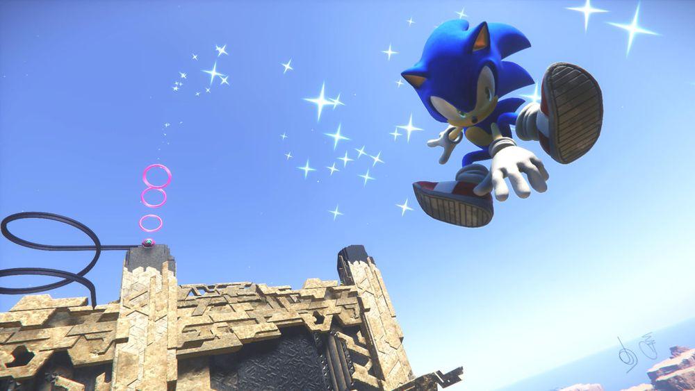 Imagen del juego Sonic Frontiers en Nintendo Switch