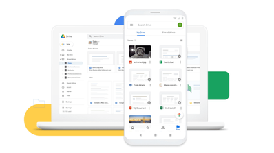 imagen del ecosistema de google drive