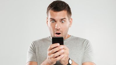 Samsung hombre sorprendido