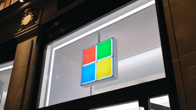 imagen de una tienda de microsoft