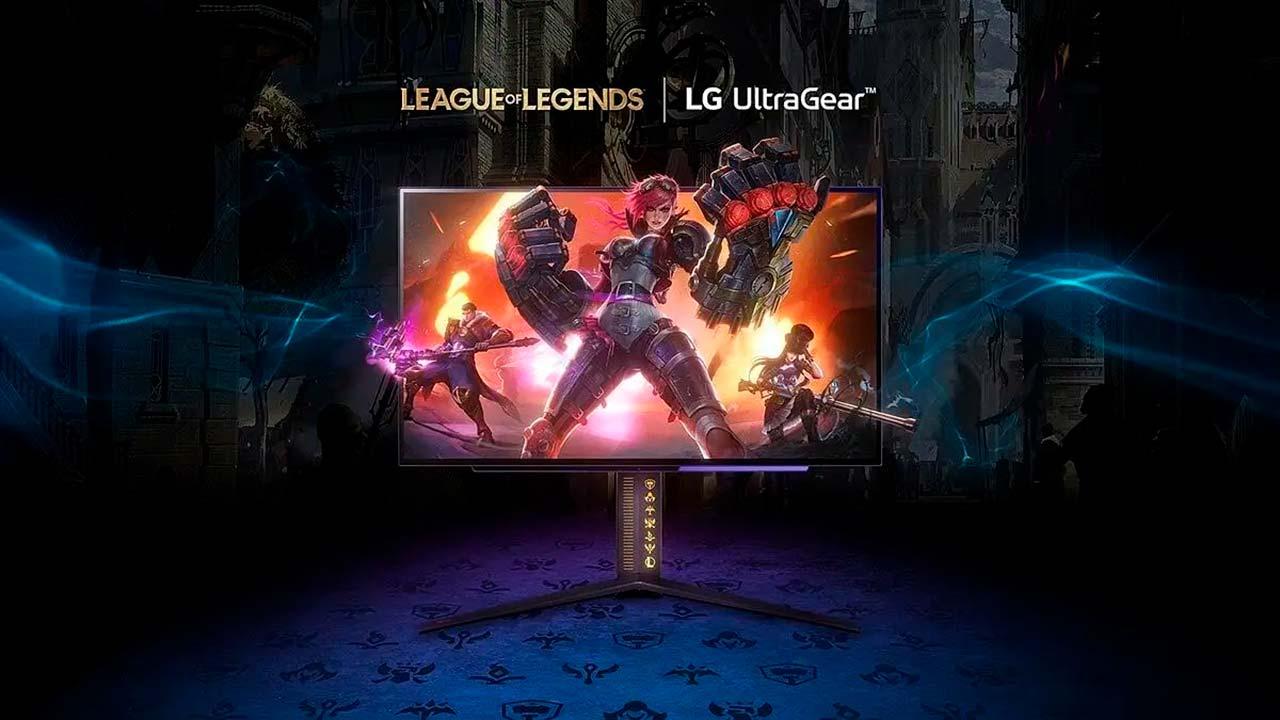 Monitor LG UltraGear edición League of Legends