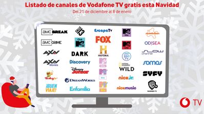 canales gratis de Vodafone
