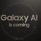 Logo de Galaxy is coming para el nuevo Galaxy