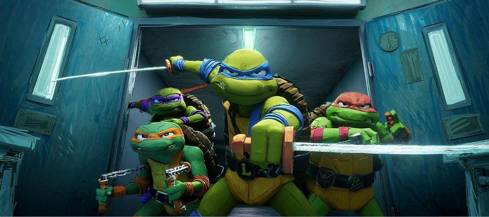 Escena de la película Ninja Turtles: Caos mutante
