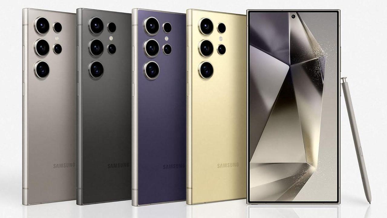 Todos los colores disponibles del Samsung Galaxy S24 Ultra
