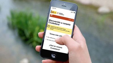 app móvil Mi Carpeta Ciudadana