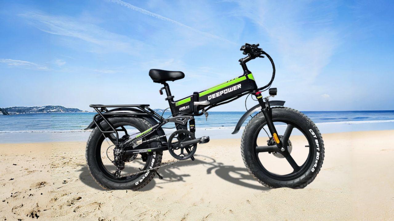 Bicicleta eléctrica plegable modelo eBike DeePower