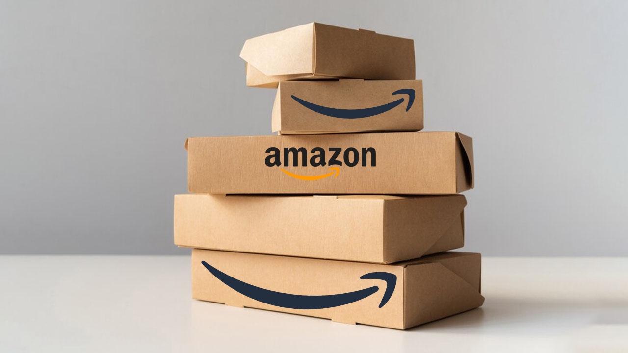 Paquetes entregados por Amazon