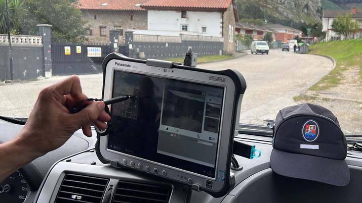 Radar móvil (redes sociales Policía Castro-Urdiales)