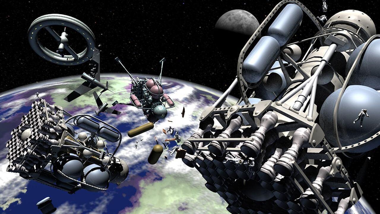 Un grupo de armas en el espacio que podrían usarse contra satélites
