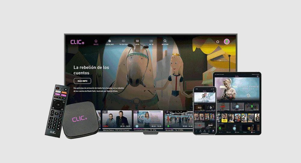 Dispositivos compatibles con el servicio de televisión CLICtv