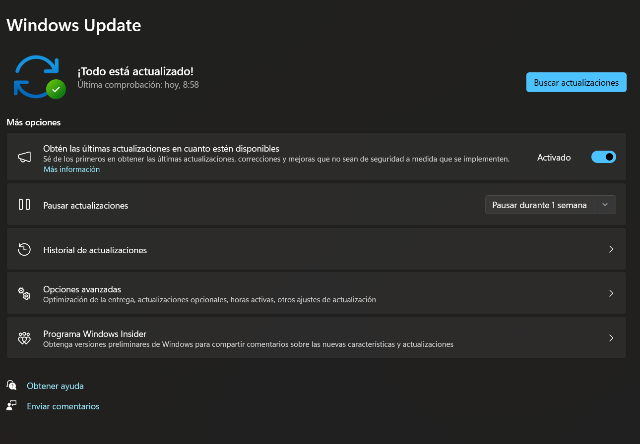 Windows Update actualizaciones ralentizaciones