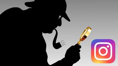 Un detective investiga perfiles de la red social Instagram