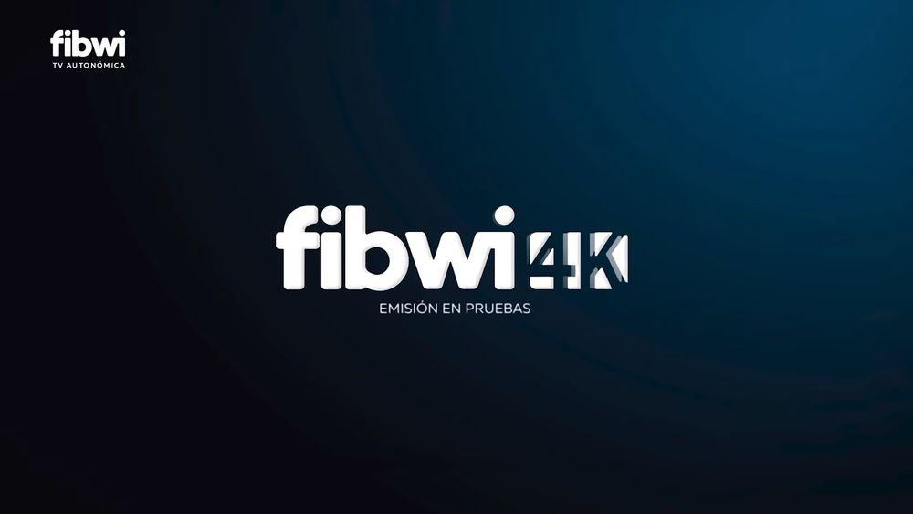 Logo de la emisión en pruebas del canal Fibwi4K de la TDT