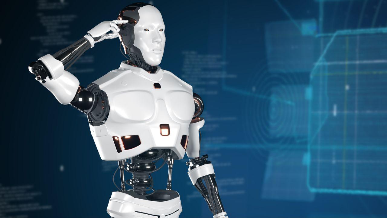 Un robot con inteligencia artificial lleva a cabo sus tareas