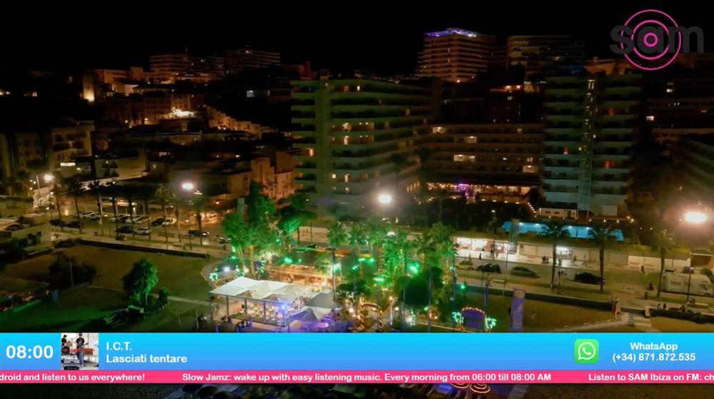 Una imagen del canal de televisión SAM Ibiza