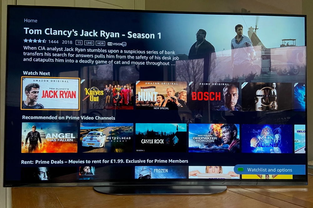 Amazon Prime Video ajustes Smart TV