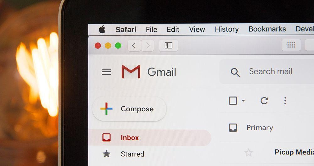 Usando el correo electrónico de Gmail en un terminal de Apple