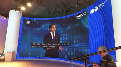 José María Alvarez Pallete en su discurso del MWC 2024