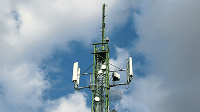 imagen de una antena de teleco