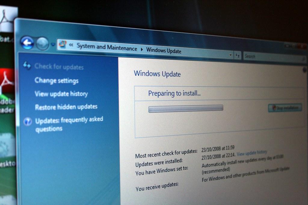 Windows desactivar actualizaciones