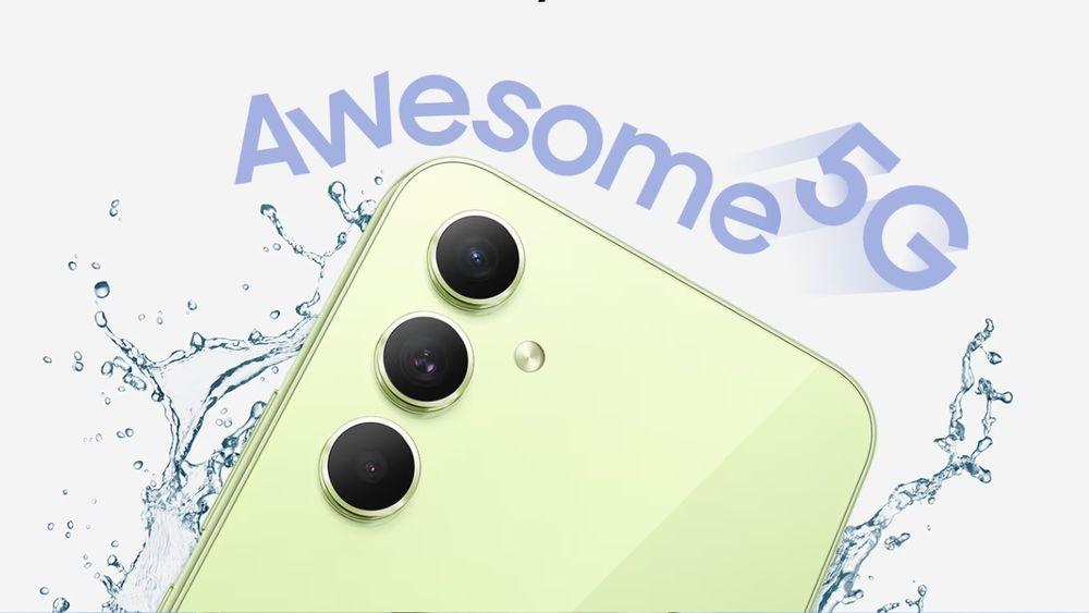 El móvil Samsung Galaxy A54 catalogado como Awesome 5G