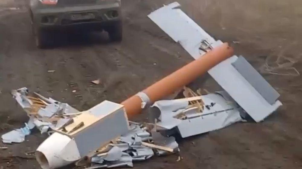 El nuevo dron de Ucrania después de estrellarse