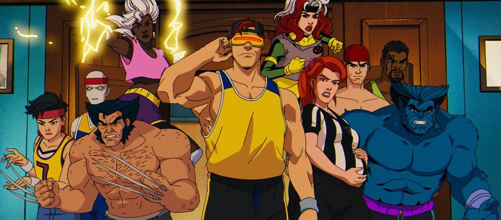 Escena de la serie de animación X-Men '97
