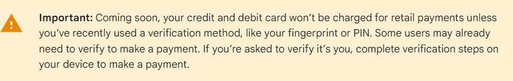 Google Wallet avisa con este mensaje del cambio en el sistema de pagos