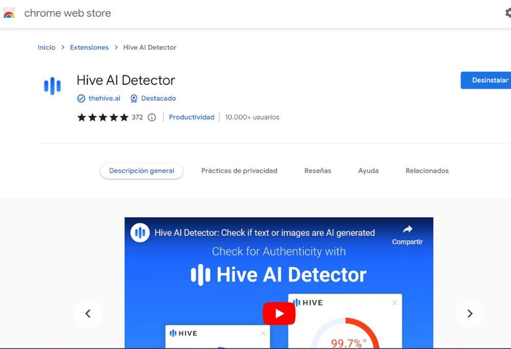 Hive AI Detector