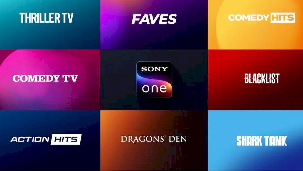 Logos de algunos canales de Sony One
