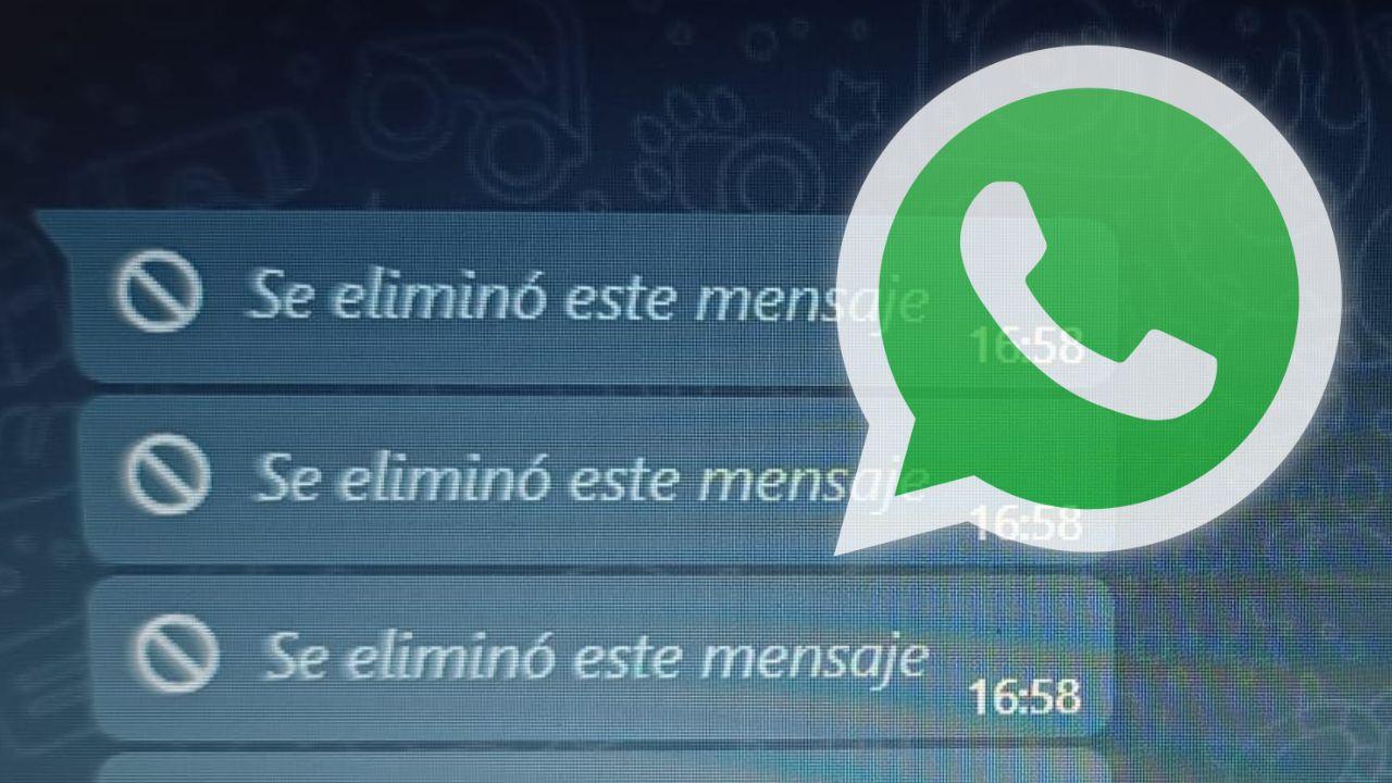 El truco para leer mensajes borrados de WhatsApp en Android