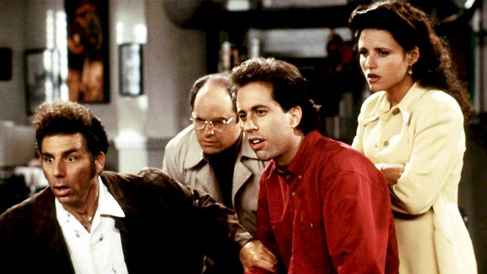 Escena de la serie de televisión Seinfeld