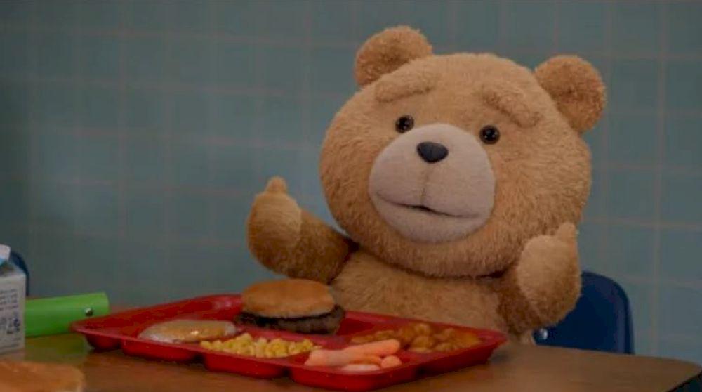 Ted en una escena de la serie de televisión de mismo nombre