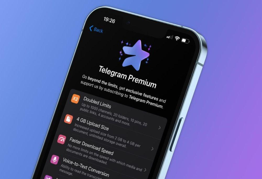 Funciones de Telegram Premium