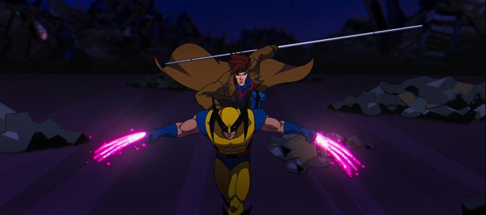 Escena con Lobezno y Gambito en X-Men 97