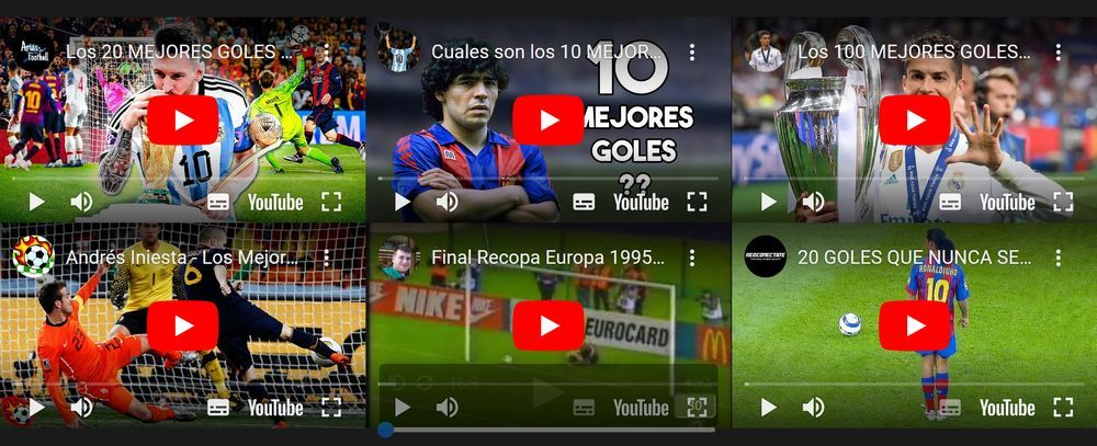 Vídeos horizontales en multipantalla con YouTube Multi View