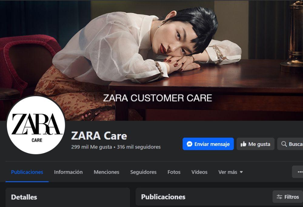 Zara Care Facebook