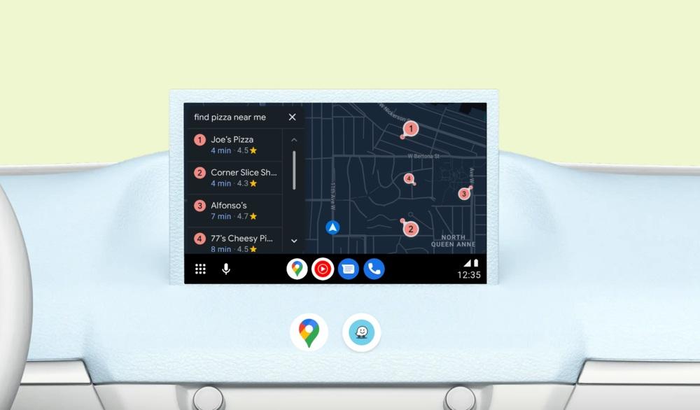pantalla de android auto