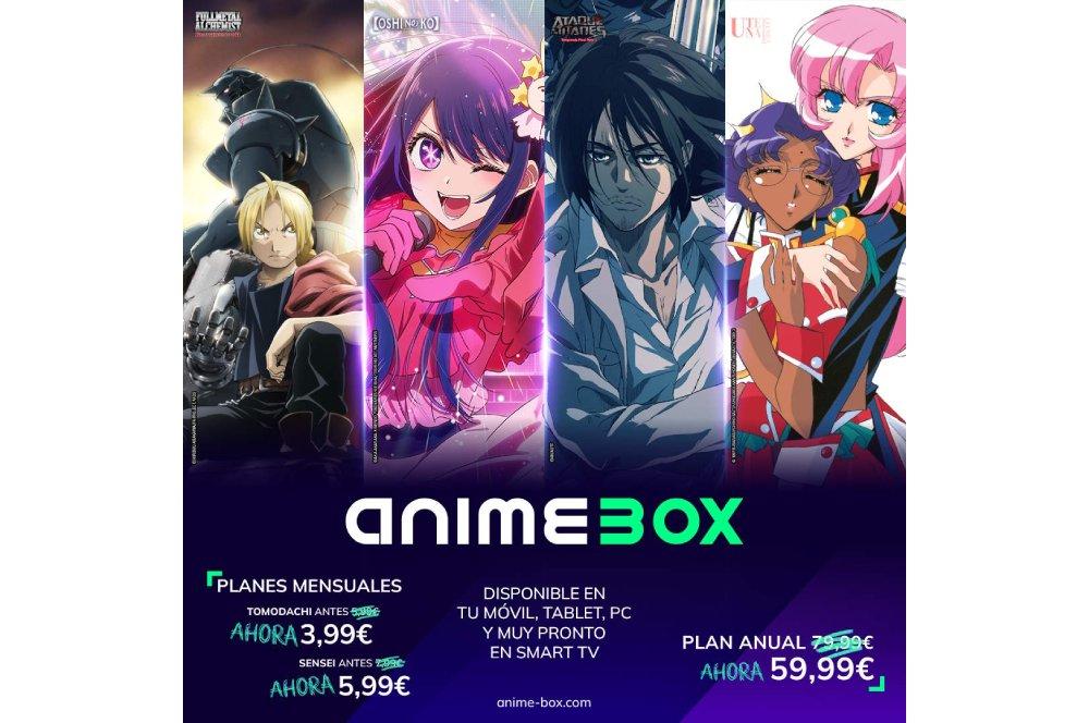 AnimeBox reduce todos sus planes de suscripción