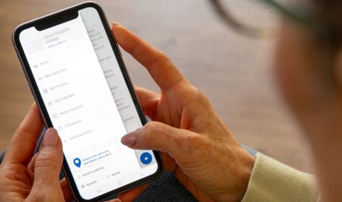 imagen de la app de la DGT