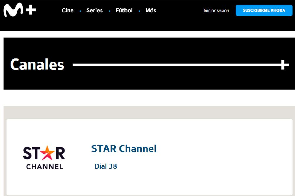 Star Channel en Movistar Plus+