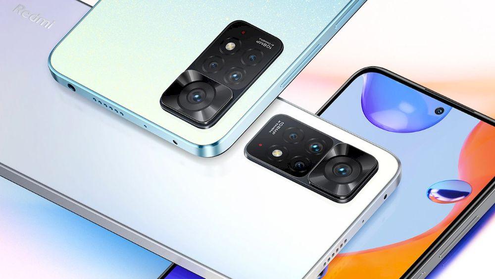 Different colors of Xiaomi 11 Pro mobile phone