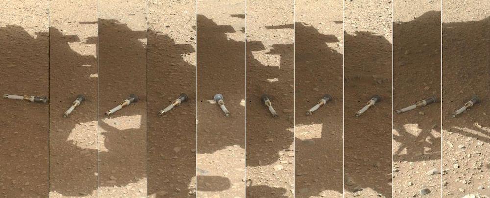 Muestras recopiladas de la superficie de Marte