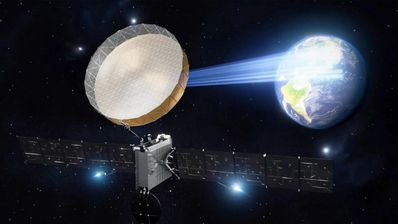 Satélite Omega de Astranis dando Internet a la Tierra
