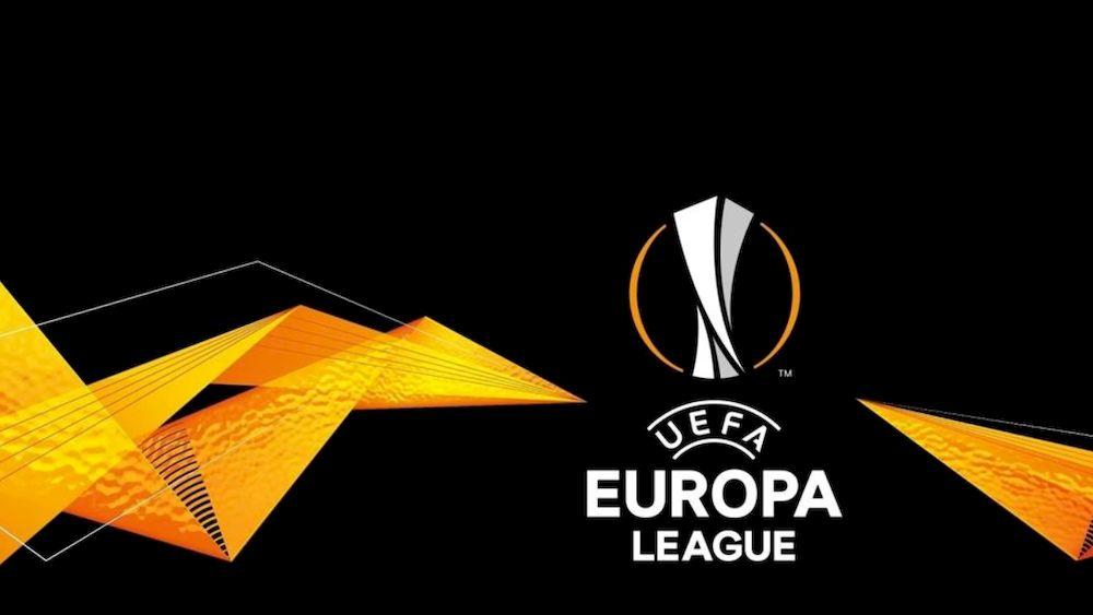 Imagen oficial de la UEFA Europa League sobre fondo negro